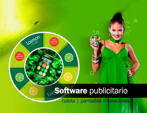 Software publicitario para ferias congresos presentaciones