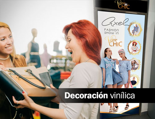 Decoración de locales comerciales | vinilos